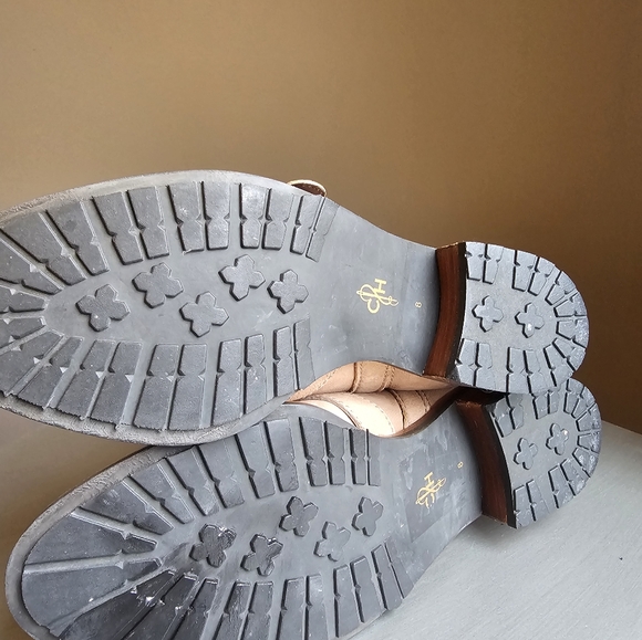 COLE HAAN LEATHER ANKLE BOOTS SZ 8 - Picture 3 of 9